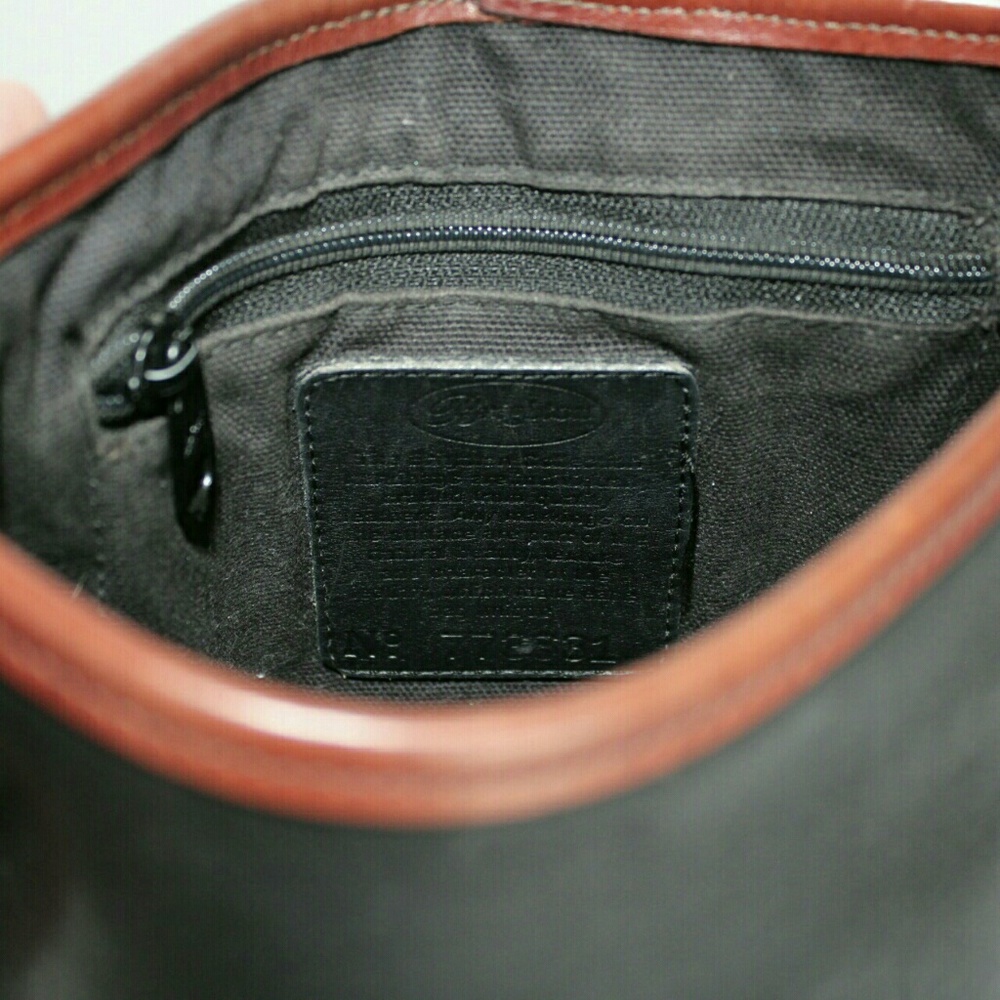 Brighton vintage leather crossbody bucket bag - Picture 7 of 8